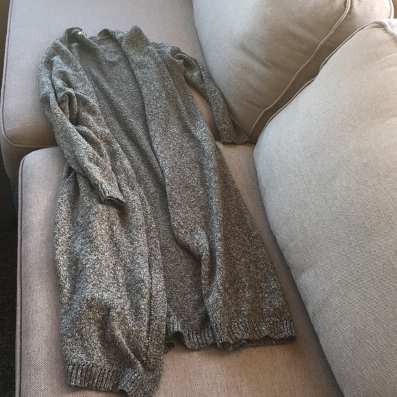 Super long knit cardigan - Picture 1 of 2